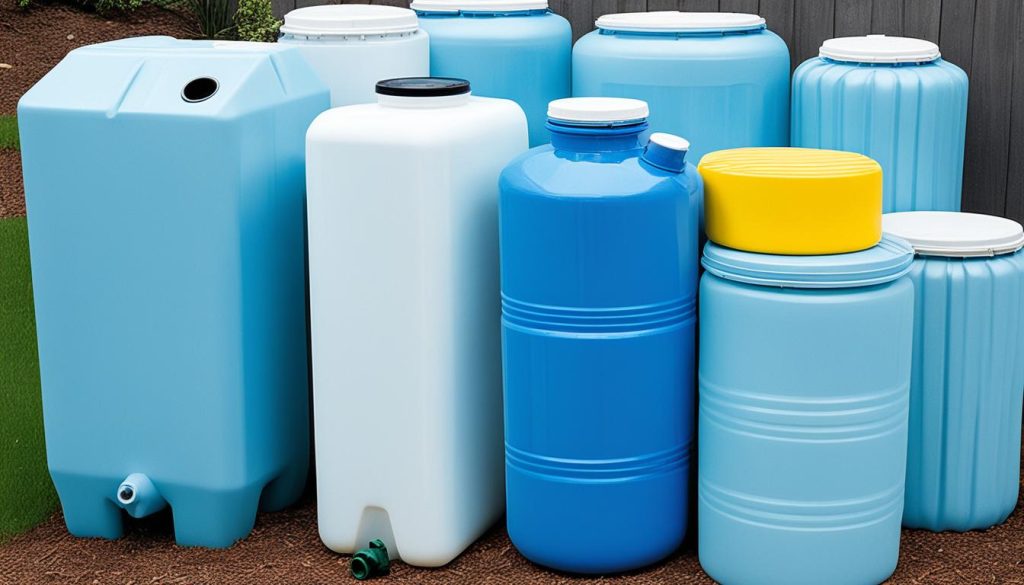 water storage containers