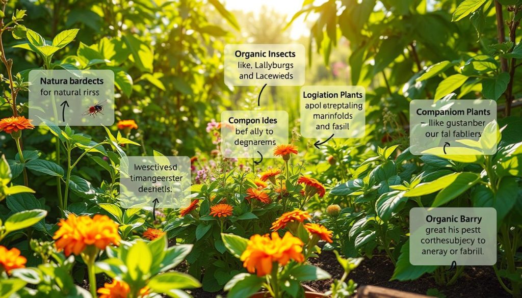 pest management in organic gardening